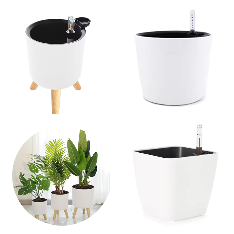 Self Watering Insert - 1 Stück Selbstbewässernder Kunststoff-Blumentopf für Innenräume