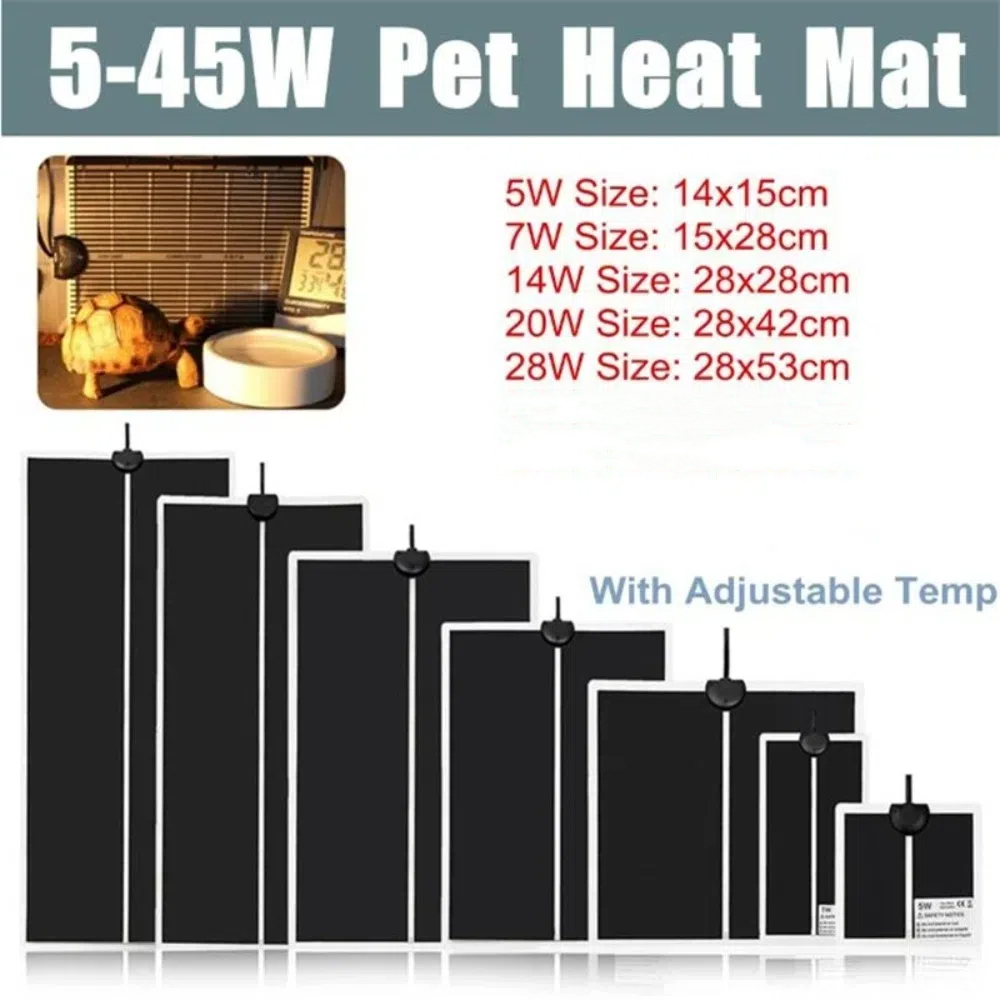 Heat Mat Seedling - 5 ~ 28 W Sämling Wärme