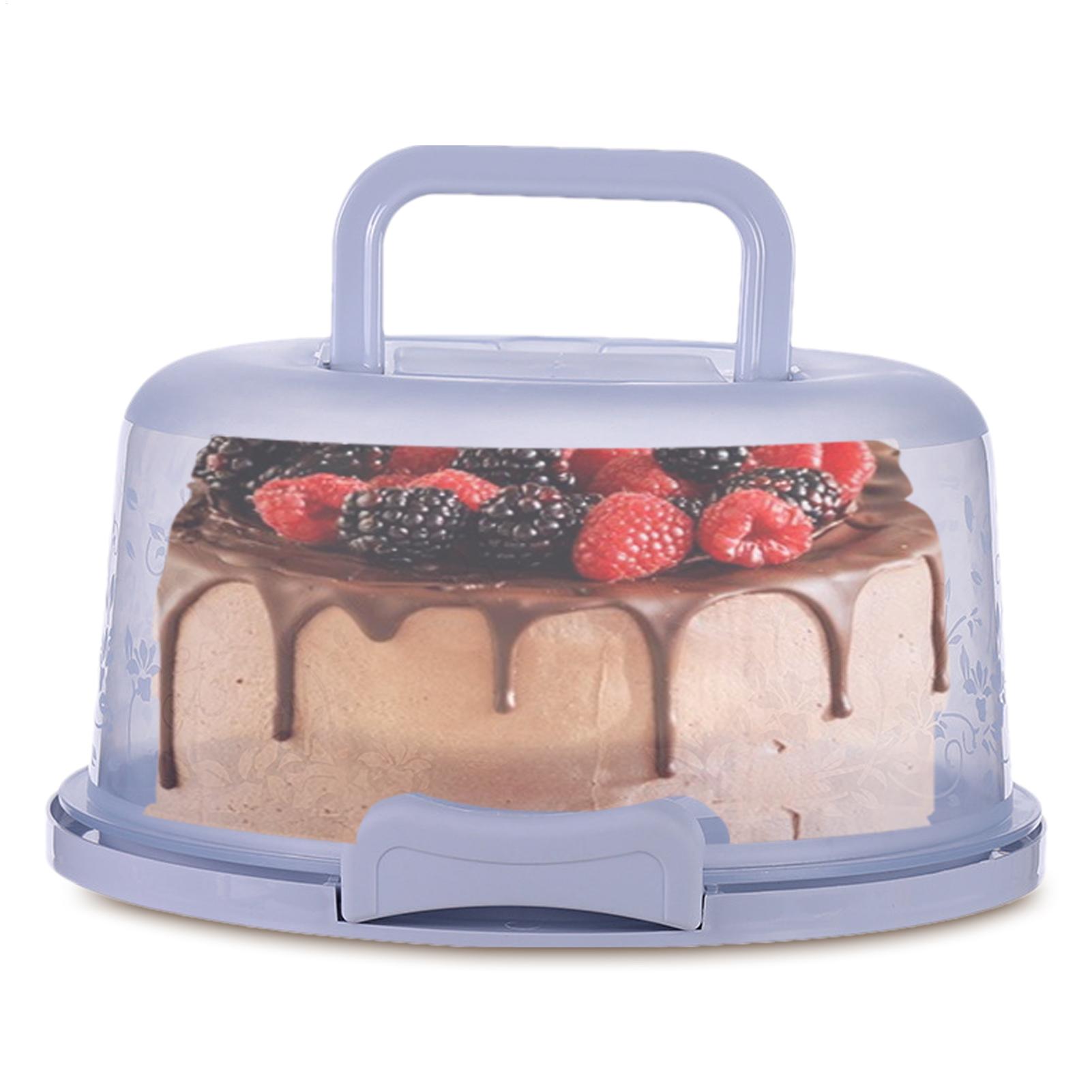 Plastic Dome Clear - Kuchenbehälter, Kuchenbehälter mit Deckel, transparente Kuppel,