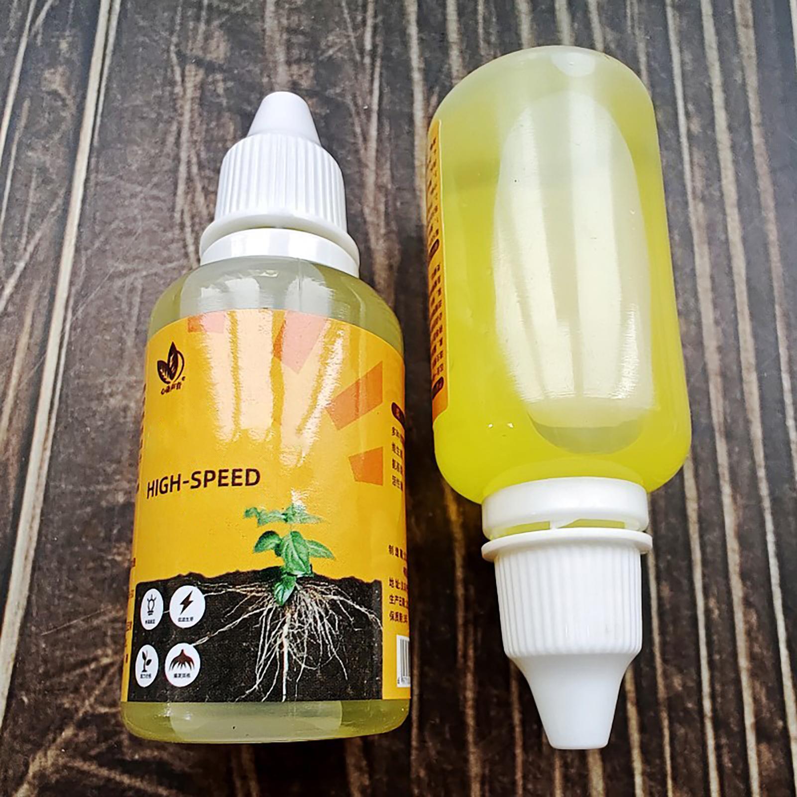 Root Stimulator Liquid - 50ml Pflanzenwurzel-Stimulans Flüssigkeit Pflanzenwurzel-Booster Flüssiges Schnellwurzelungsmittel
