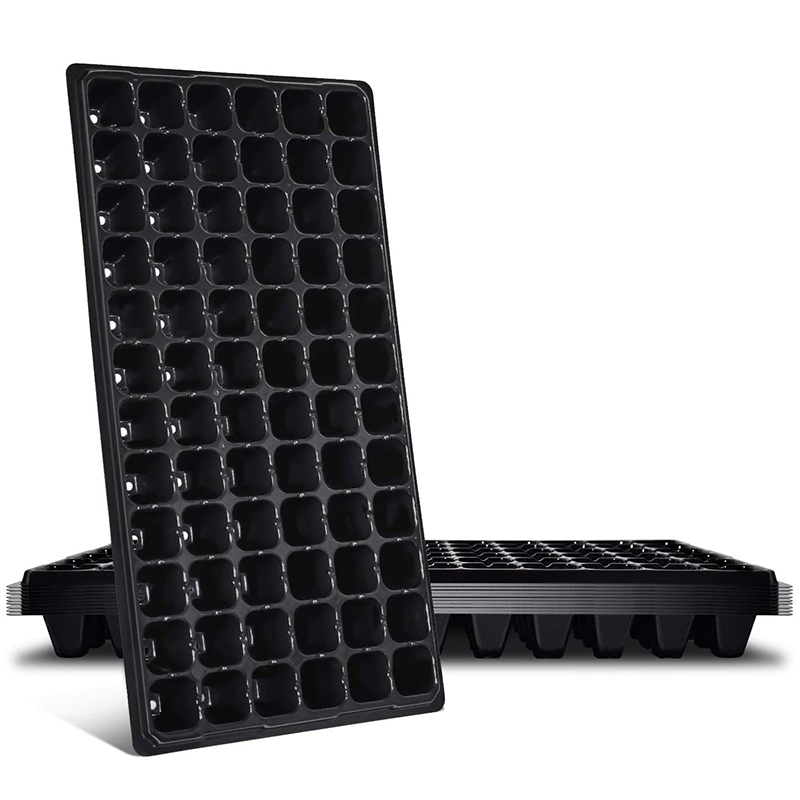Propagation Tray 72 - ABGH-10-Pack Samen-Starterschale, 72-Zellen-Sämlingsschalen mit Abflusslöchern, wiederverwendbares