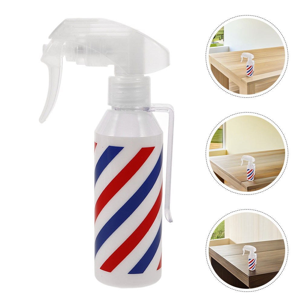 Misting Bottle Fine - 2 Stück Salon-Haarspray-Flaschen 120ml Rot-Blau Gestreift