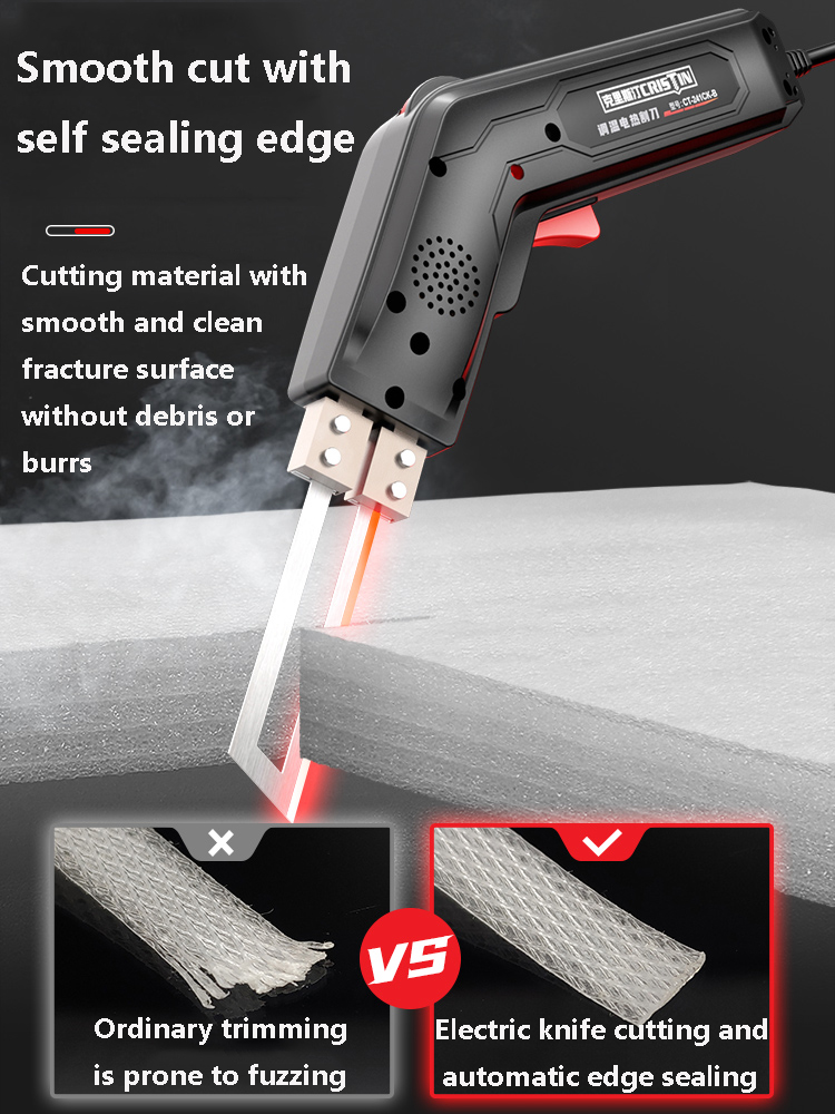 Cutting Board Foam - Elektrische Schaumstoffschneidewerkzeuge Hochleistungs-Schaumstoffschneider Kunststoff-KT-Board-Schneidegerät Schwamm-Heißschmelzmesser Acryl-Heißschneider