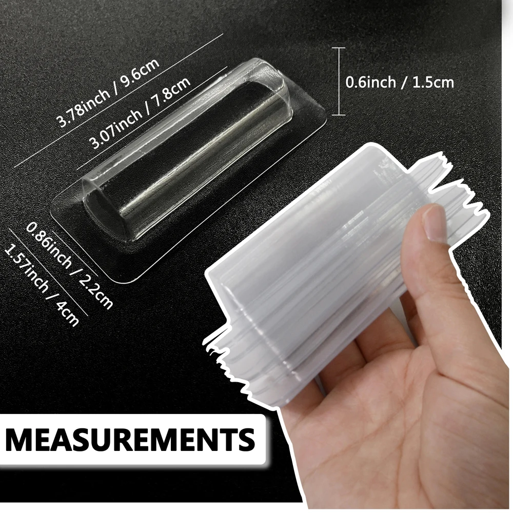 50/100 Stück Geldkartenhalter  – Plastic Dome Clear Bewertung und Preis