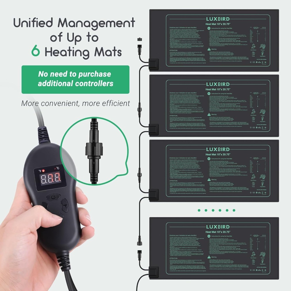 4er-Pack Saatgut-Heizmatte mit – Heat Mat Seedling Bewertung und Preis
