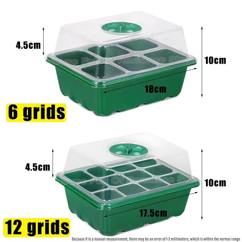 6/12-Loch Anzuchtschalen-Set m – Humidity Dome Kit Bewertung und Preis