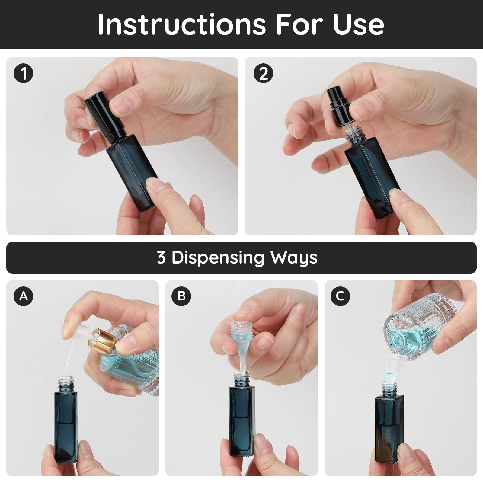 10 Stück Parfümflaschenspray,  – Misting Bottle Fine Bewertung und Preis