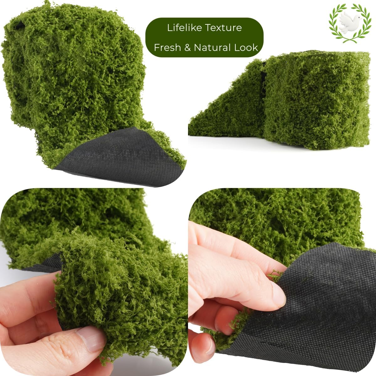 Künstlicher Moos-Tischläufer,  – Sphagnum Moss Dry Bewertung und Preis