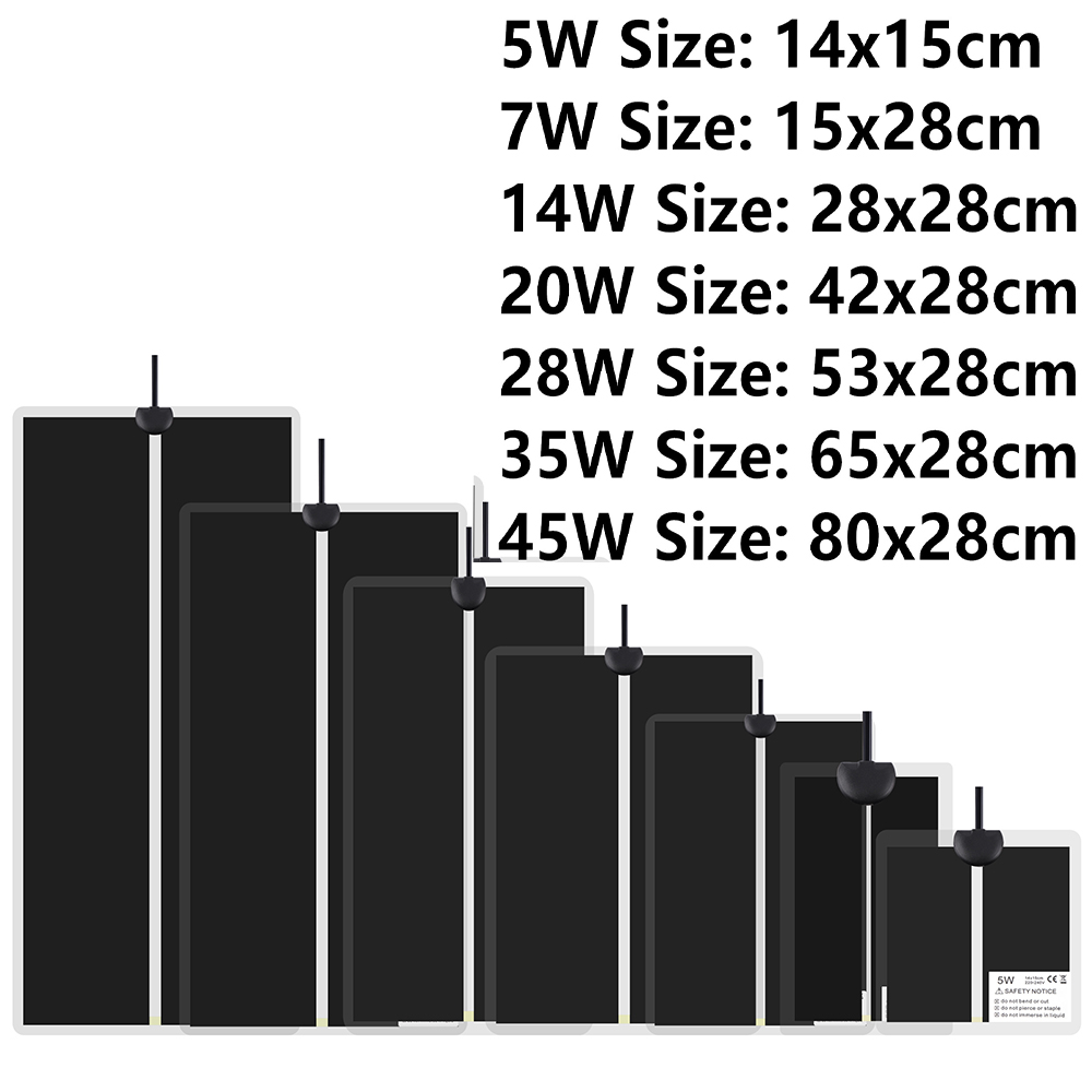 Sämling Heizmatte 5-45w Wasser – Rooting Gel Clone Bewertung und Preis