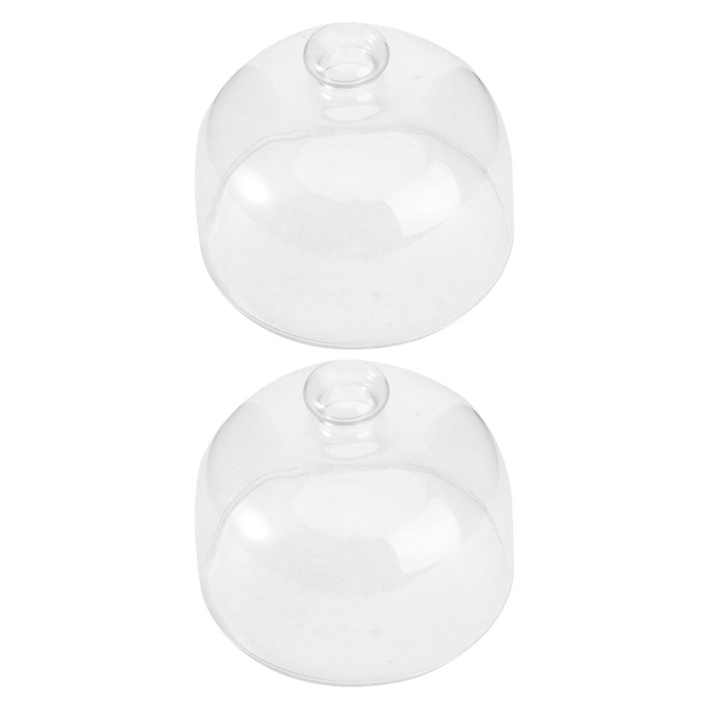 2 Stück Transparente Glas-Kuch – Plastic Dome Clear Bewertung und Preis