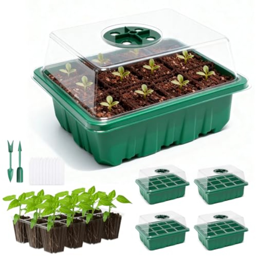 5er-Pack Anzuchtschalen mit Fe – Humidity Dome Kit Bewertung und Preis