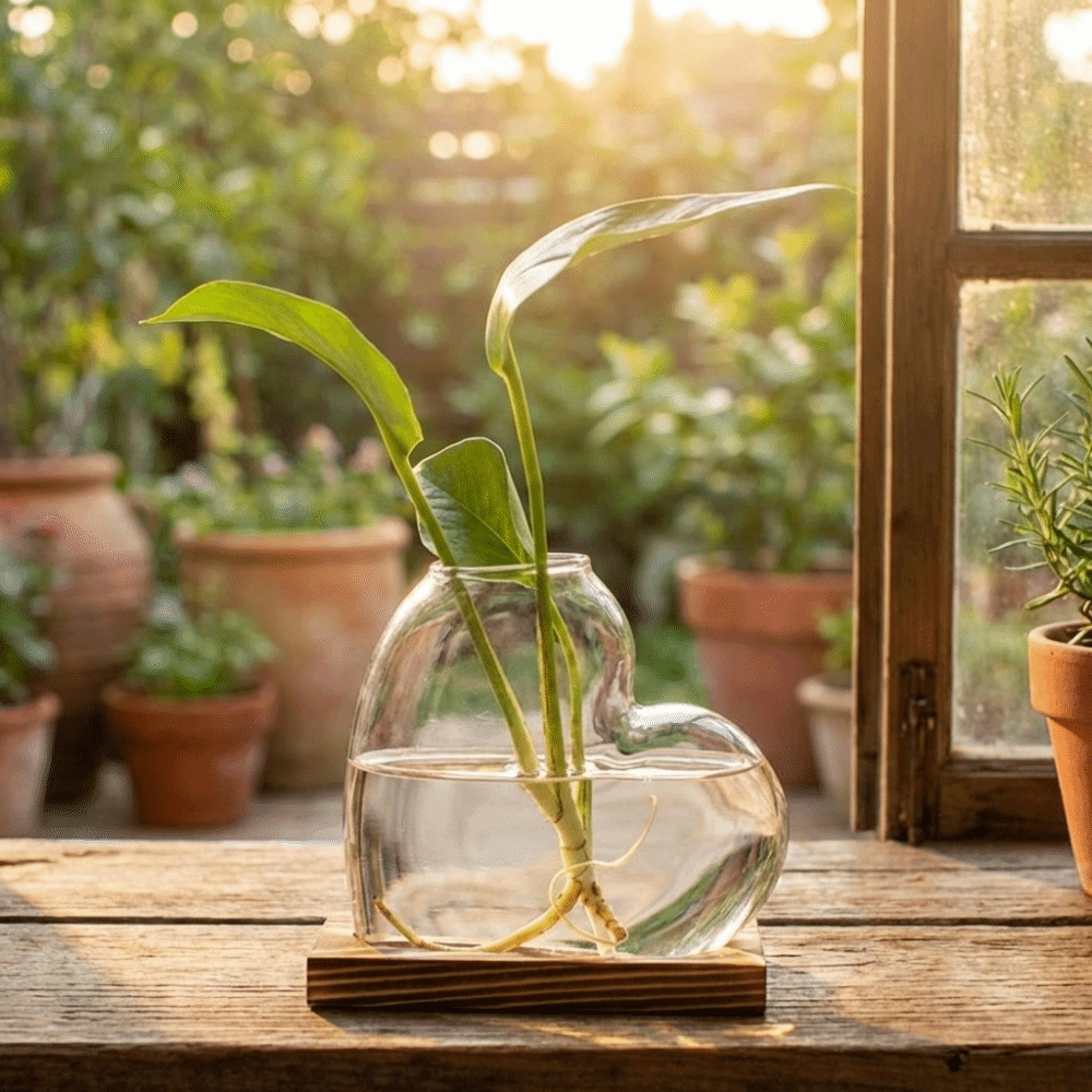 Transparente Hydroponische Gla – Propagation Station Vase Bewertung und Preis