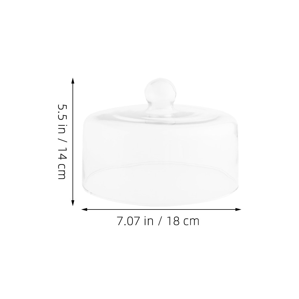18 cm Transparente Glas-Lebens – Plastic Dome Clear Bewertung und Preis