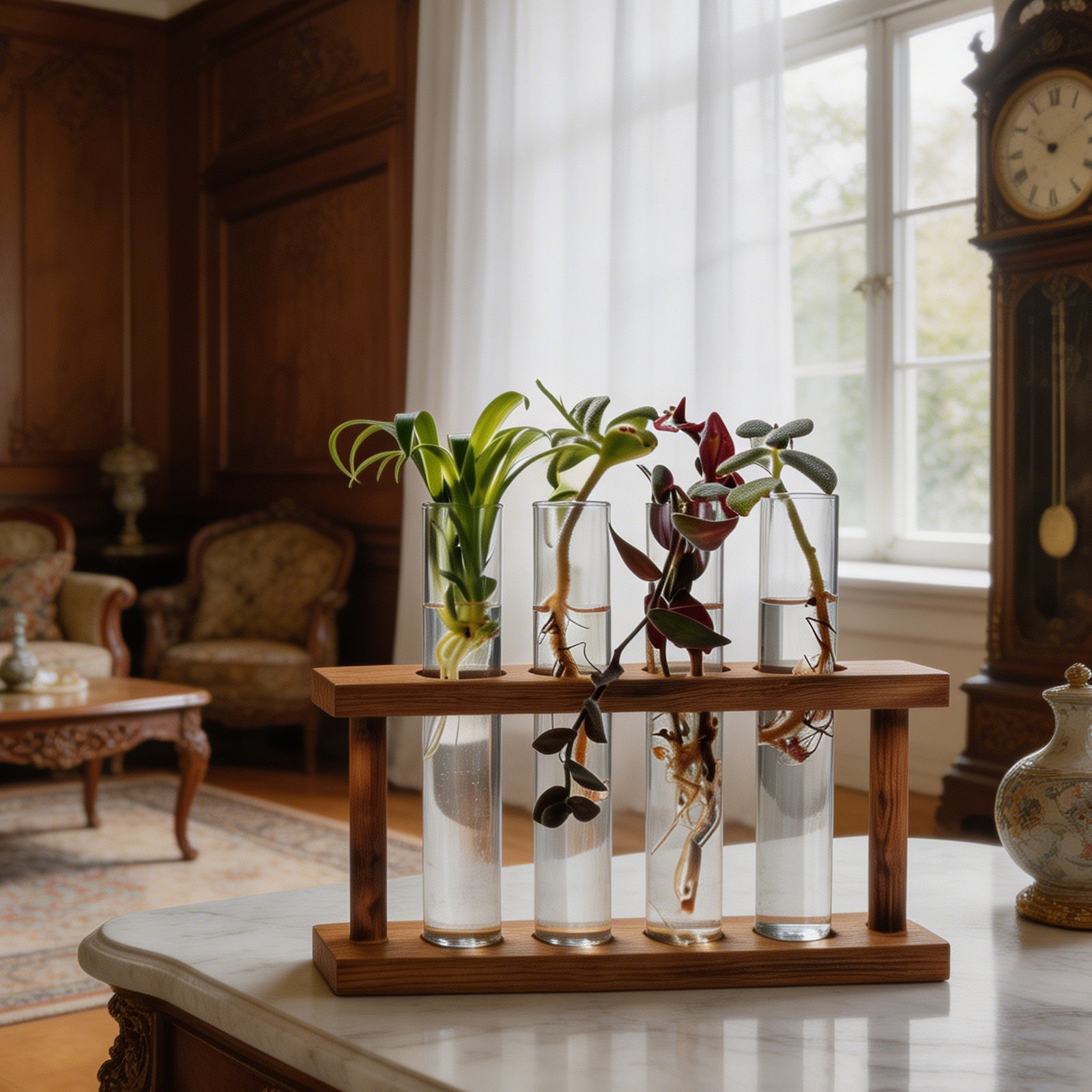 Holz-Pflanzenvermehrungsstatio – Propagation Station Vase Bewertung und Preis
